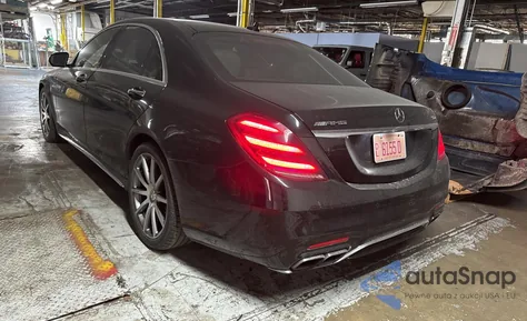 2018 Mercedes-Benz S 63 Amg 4Matic from USA, damaged, VIN WDDUG8JB5JA357171